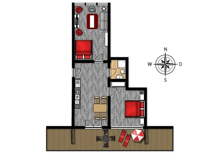 Am Rundsteg 9 Apartamento *